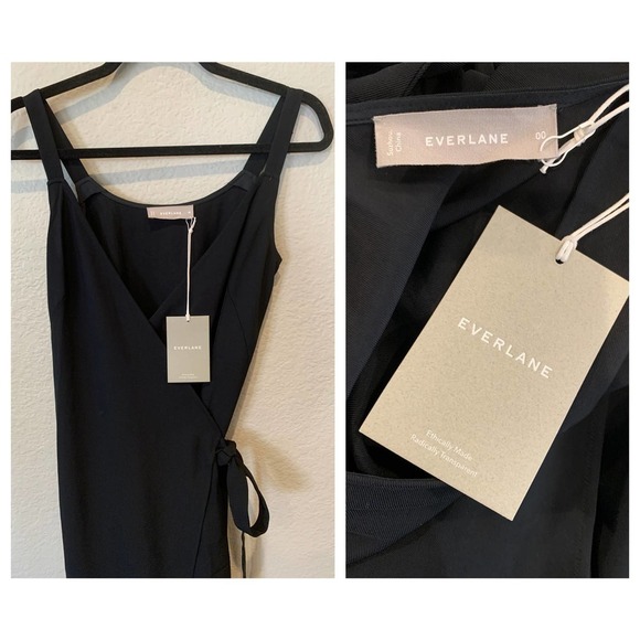 NWT! EVERLANE The Japanese Goweave Tank Dress (00) - Picture 4 of 4